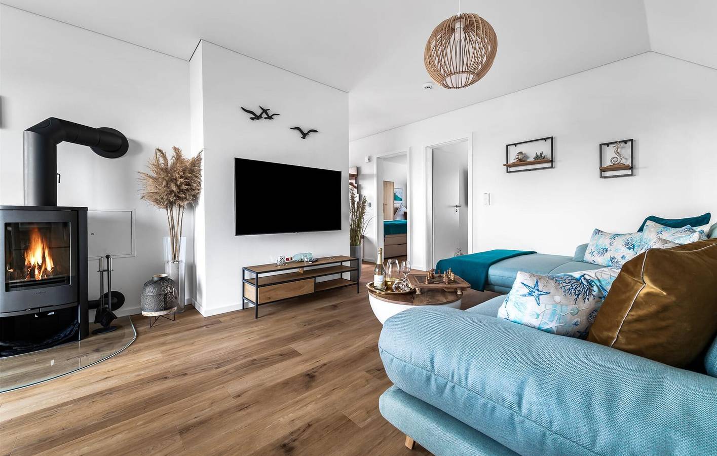 Ganze Ferienwohnung, Rückzugsort am Meer mit Terrasse und Parkplatz - 1000m zum Strand in Olpenitz, Kappeln