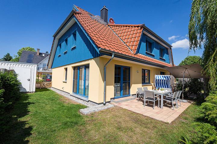 Ferienhaus für 8 Personen, mit Balkon und Terrasse sowie Sauna auf Fischland - Darß - Zingst