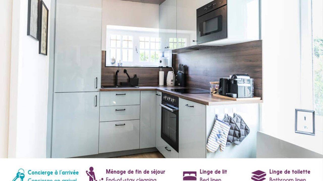 Entire holiday apartment, Ferienwohnung für 6 Personen (120 m²) in Léhan in Treffiagat, Quimper region