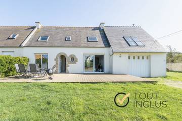 Maison de vacances pour 6 personnes, avec jardin et terrasse dans le Finistère