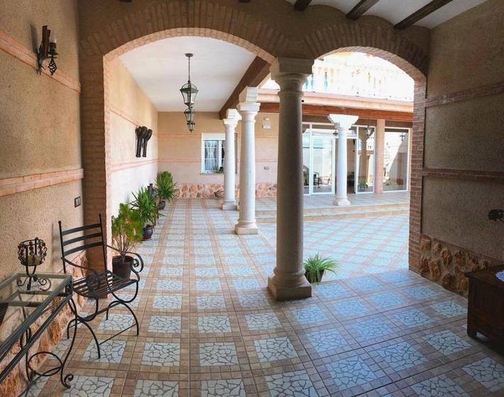 Casa rural para 9 personas, con Balcón y Terraza además de Piscina y Vistas en Almagro