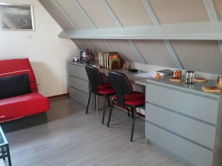 Location de vacances pour 5 personnes, avec vue et jardin à Fatouville-Grestain - 3