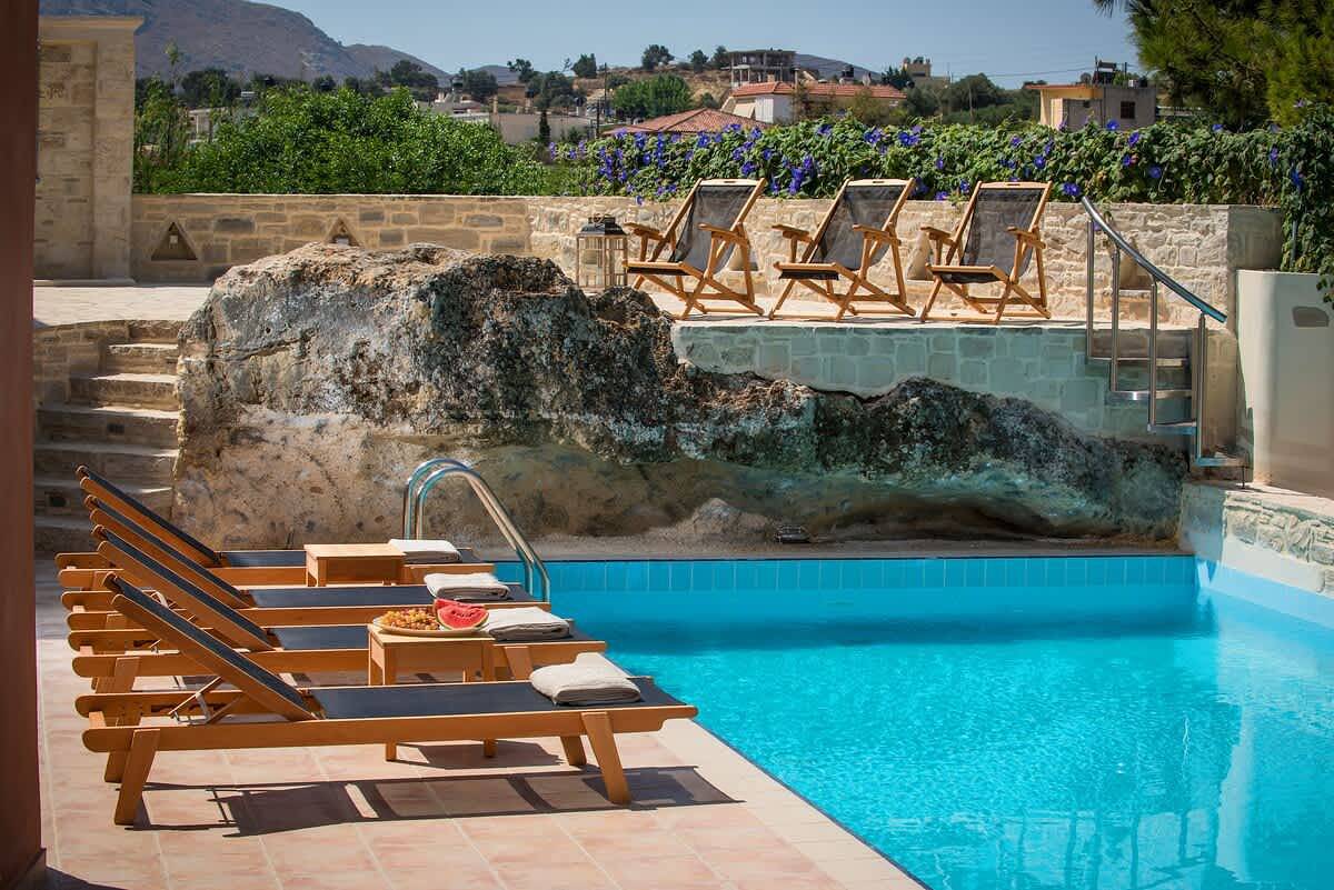 Villa für 13 Personen mit Pool in Sivas (Griechenland), Iraklio-Heraklion und Umgebung