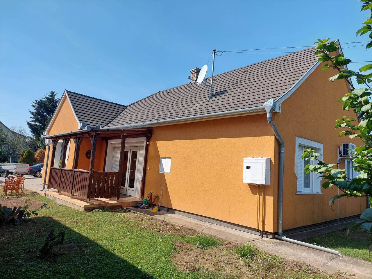 Schönes Ferienhaus mit Pool in ruhiger Lage in Balatonszentgyörgy, Plattensee Südufer