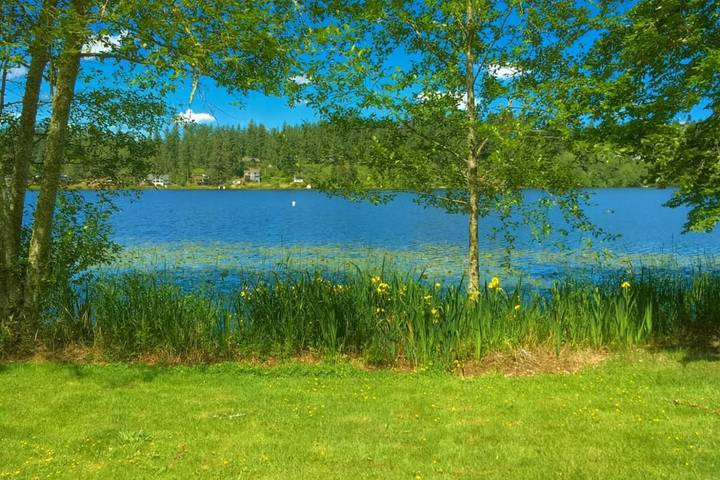 Bungalow für 2 Personen, mit Seeblick und Terrasse, mit Haustier in Washington