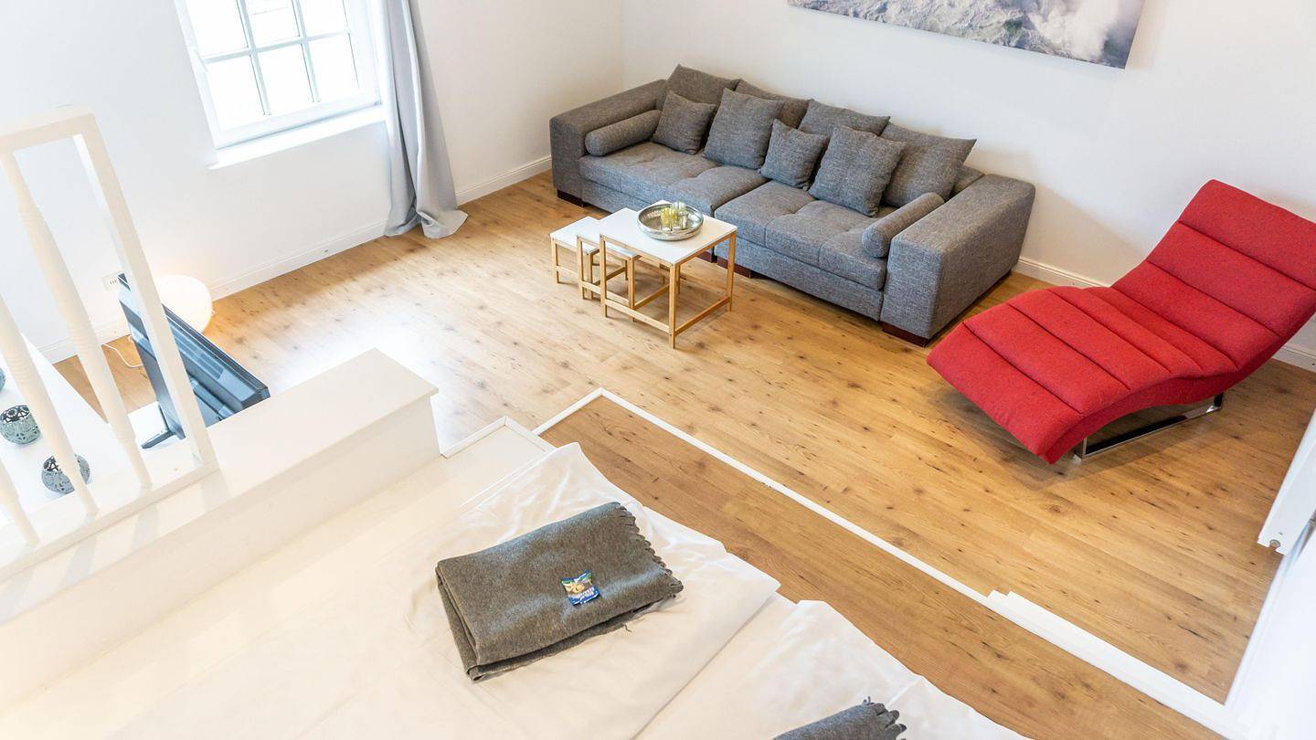 Ganze Wohnung, Gemütliches Appartement über 2 Etagen kurz vor St.Peter-Ording. in Tating, Eiderstedt