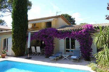 Chambre d’hôte pour 4 personnes, avec jardin et piscine à Saint-Raphaël