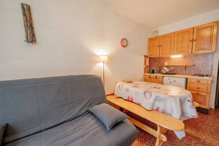 Ganzes Studio, Studio „Cabine Ax Les 3 Domaines“ – Ruhige Lage nahe der Pisten in Ax-les-Thermes in Französische Pyrenäen