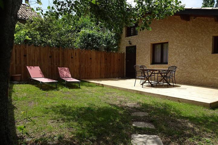 Appartement de vacances pour 4 personnes, avec Terrasse et Jardin