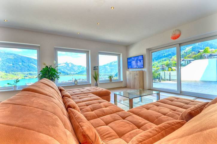 Ferienwohnung für 10 Personen, mit Terrasse und Sauna sowie Seeblick in Zell am See - 2