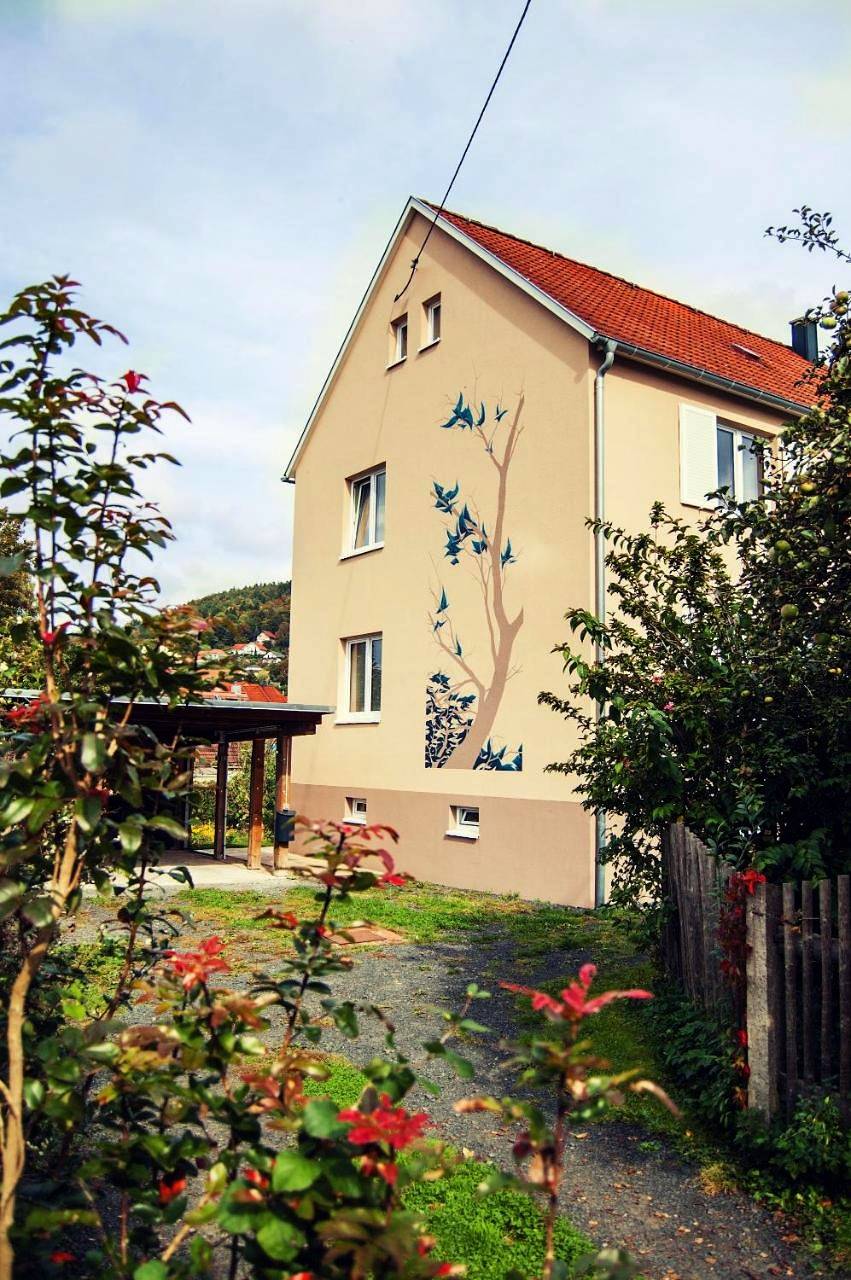 Ganze Wohnung, Apartment with Terrace in Meiningen, Werratal