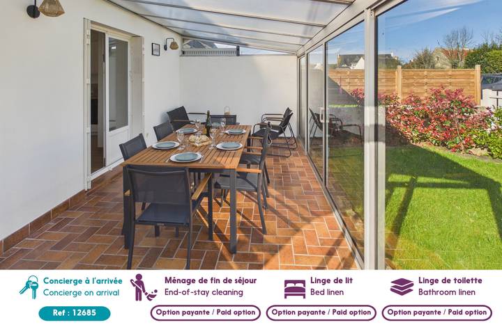 Location de vacances pour 6 personnes, avec jardin et terrasse à Treffiagat - 3