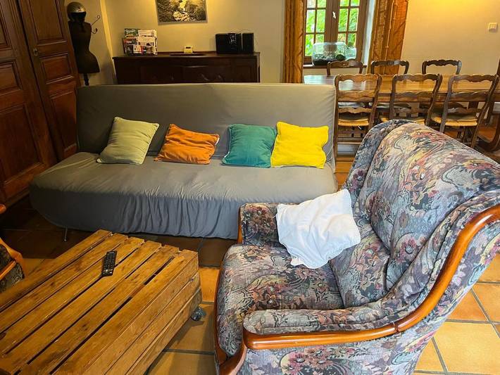 Appartement de vacances pour 6 personnes, avec Balcon ainsi que Terrasse et Jardin