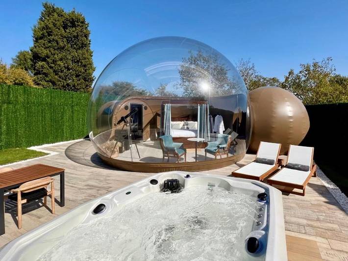 Casa rural para 2 personas, con Terraza y Jacuzzi además de Jardín y Vistas en Álava