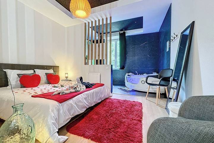 Appartement de vacances pour 2 personnes, avec Jacuzzi