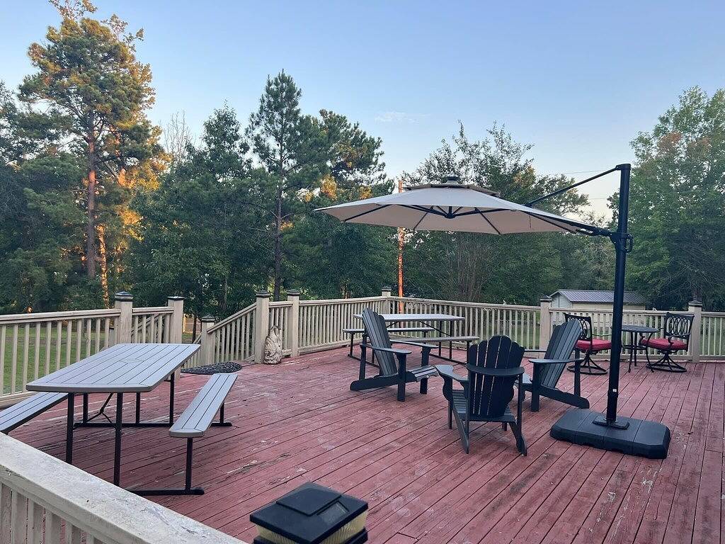 Retreat am Wasser in Toledo Bend in Zwolle (USA), Toledo Bend Reservoir