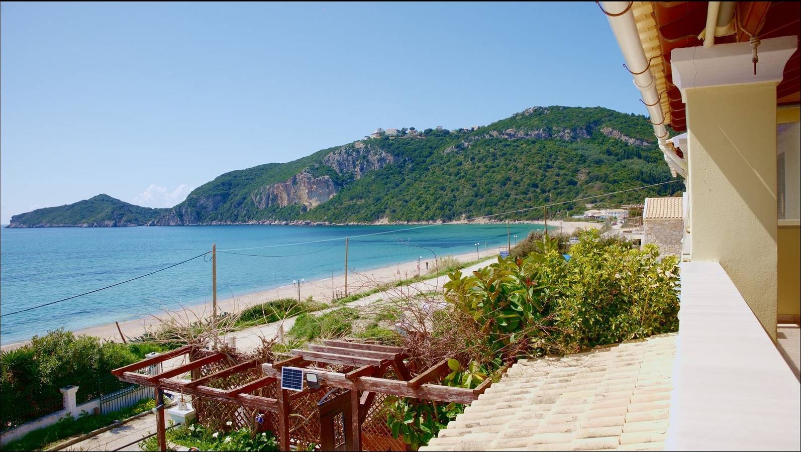 Ganze Wohnung, Ferienwohnung für 5 Personen mit Balkon in Agios Georgios, Korfu