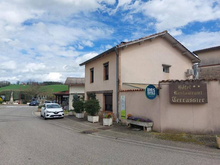 Hôtel pour 2 personnes, avec Balcon ainsi que Terrasse et Piscine à Vaïssac