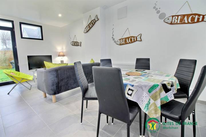Gîte pour 6 personnes, avec jardin à Guidel - 2