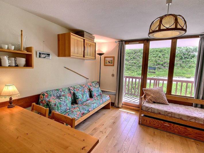 Gîte pour 4 personnes, avec Terrasse dans Station De Peisey Vallandry