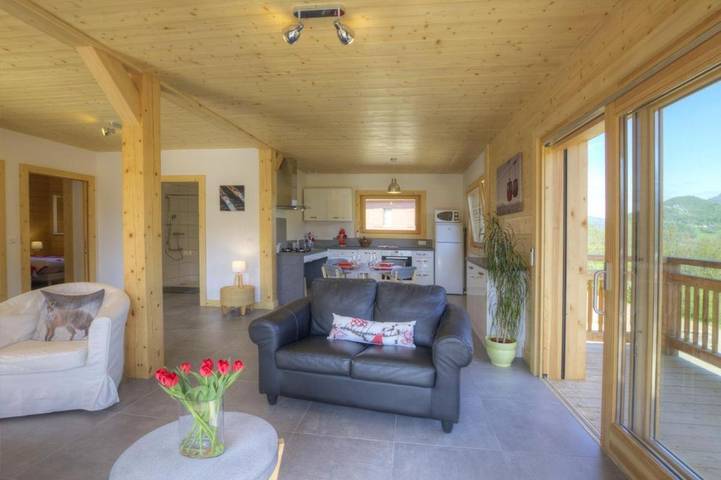 Gîte pour 4 personnes, avec terrasse et vue à Châtillon-sur-Cluses - 4