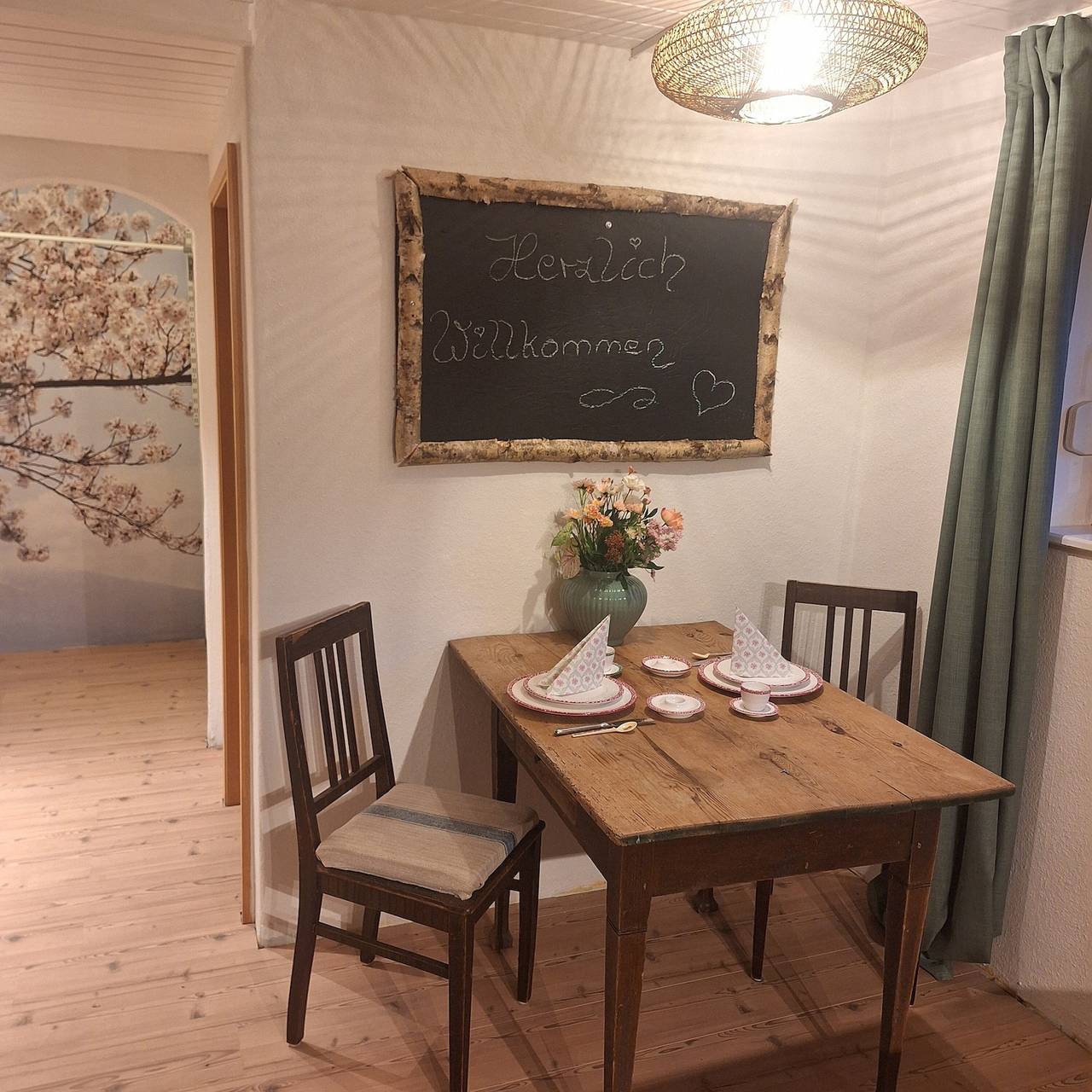 Studio entier, Appartement 'Vita Zeitlos' avec vue sur la montagne, terrasse privée et Wi-Fi in Siegsdorf, Alpes bavaroises