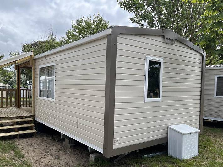 Camping Les Flots-Atlantique Village 2  - Mobilheim 4 personen - Cosy 2 | Clim in Saint-Pierre-d'Oléron, Côte de Beauté