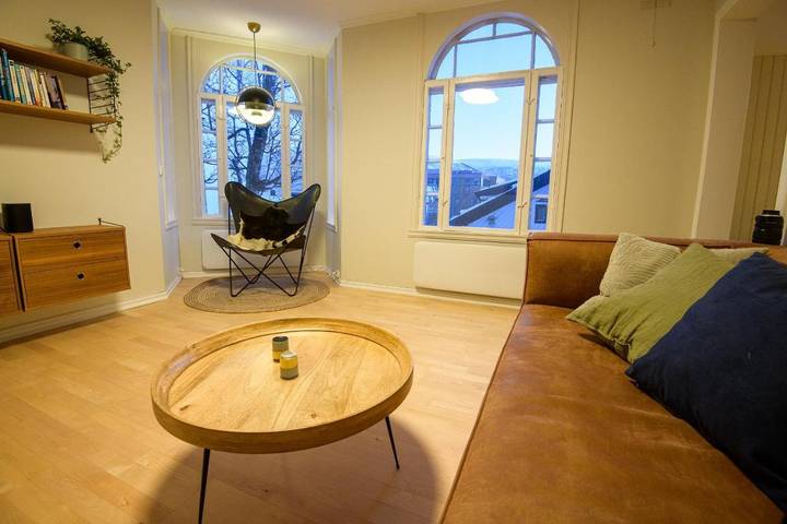 Villa für 6 Personen, mit Ausblick und Garten sowie Terrasse, mit Haustier in Norwegen