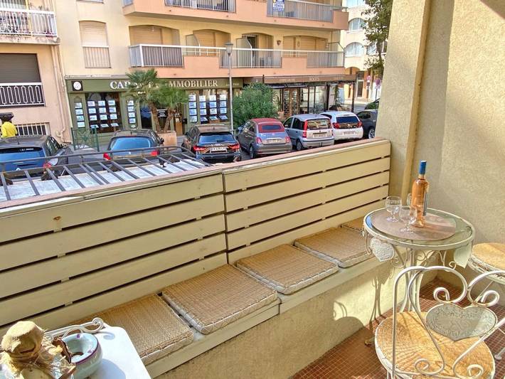 Gîte pour 4 personnes, avec balcon dans Casino De Sainte Maxime