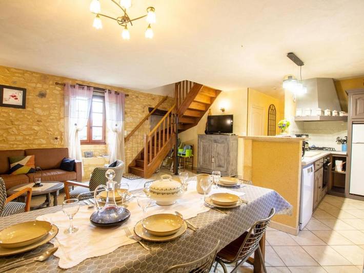 Location de vacances pour 6 personnes, avec Terrasse à Limeuil - 2