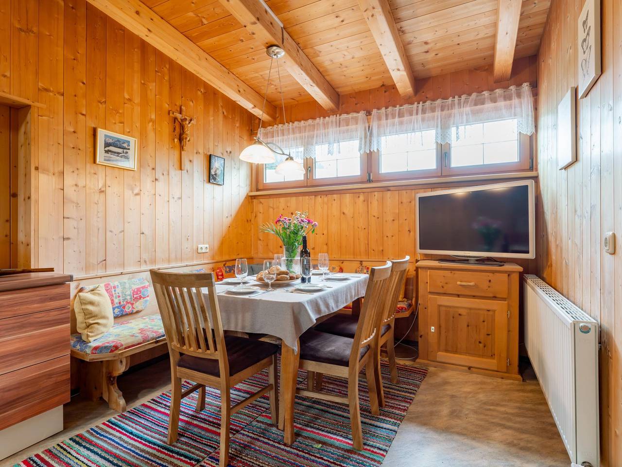 Appartamento intero, Appartamento vacanze per 6 persone con terrazza in See, Gruppo del Verwall