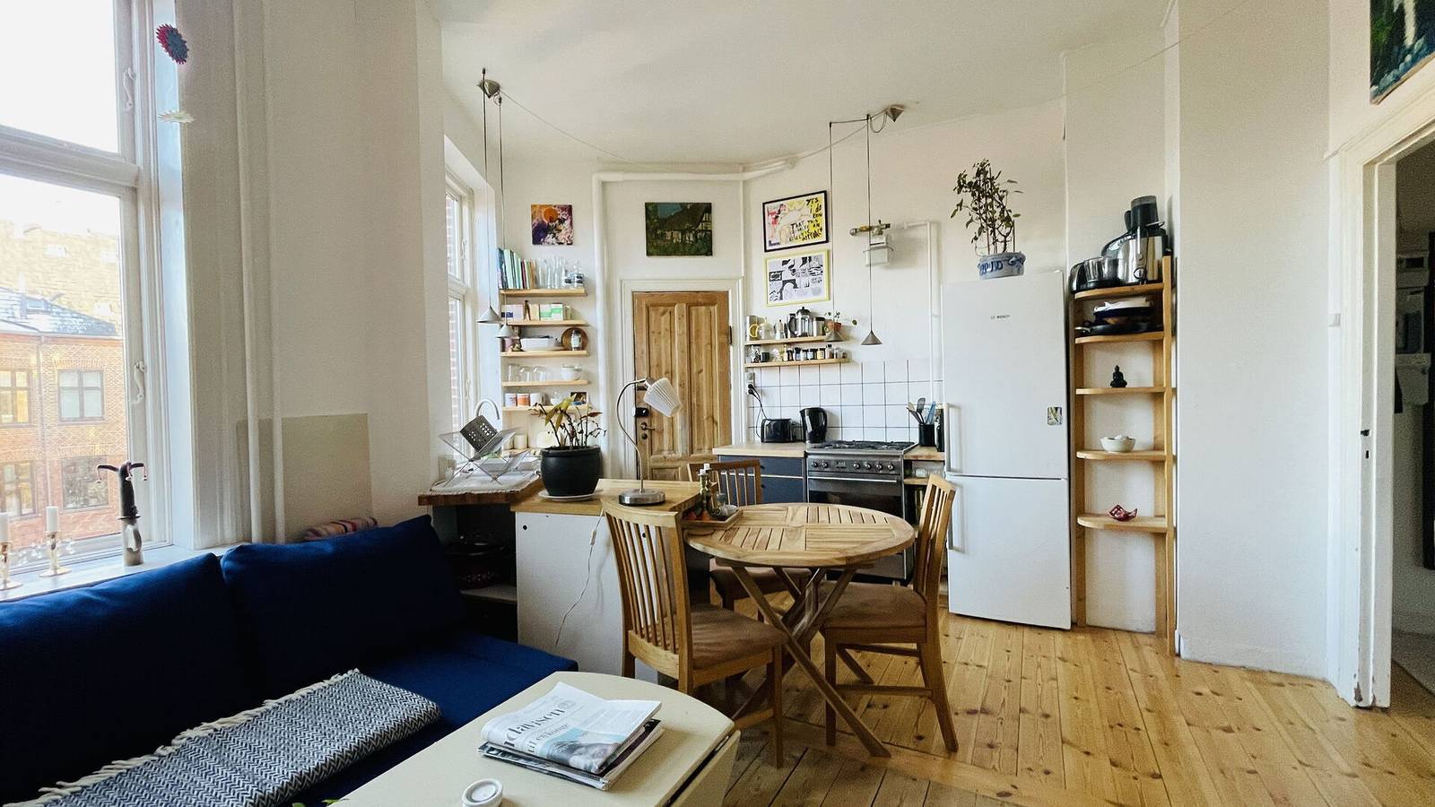 Entire apartment, Nørrebro - 2 People - 1 Br - Close To Metro in Copenhagen, Hovedstaden