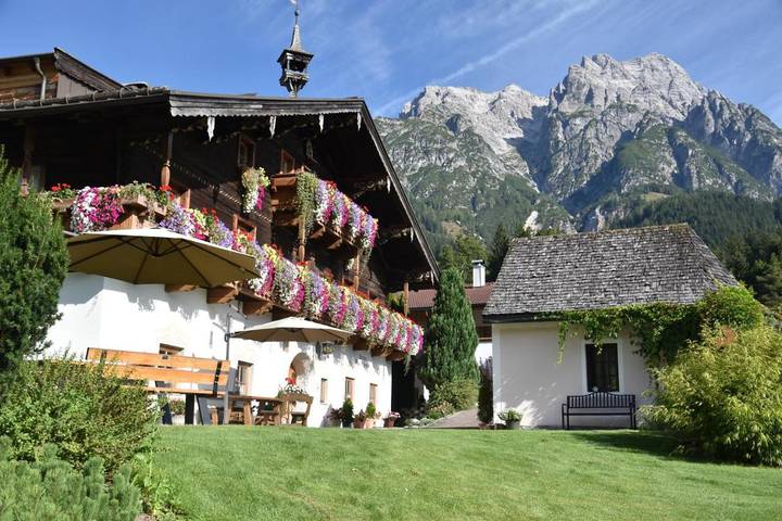 B&b für 2 Personen, mit Balkon und Terrasse sowie Garten und Sauna in Leogang