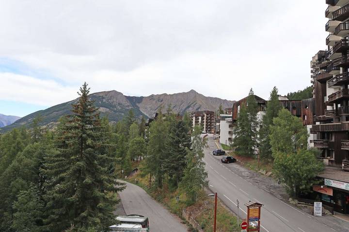 Appartement de vacances entier, Mini studio 2 personnes situé dans la résidence le belvédère in Les Orres, Parc national des Écrins