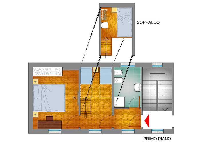 Maison d’hôte pour 5 personnes, avec Jardin et Vue à Padoue - 2