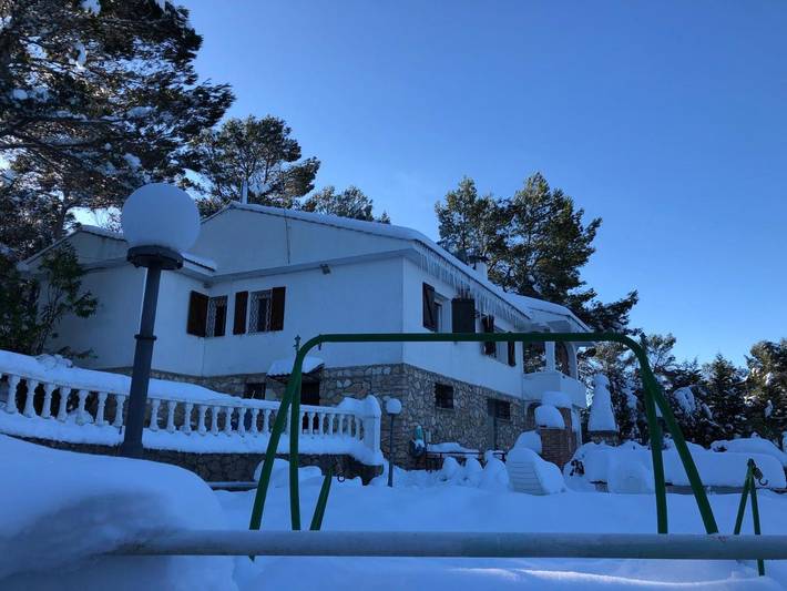 Casa rural para 20 personas, con piscina además de vistas y terraza, Se admiten mascotas en Albalate de Zorita - 3
