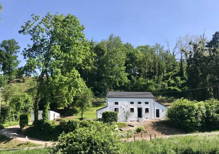 Maison de campagne pour 4 personnes, avec jardin et vue, animaux acceptés à Wanze