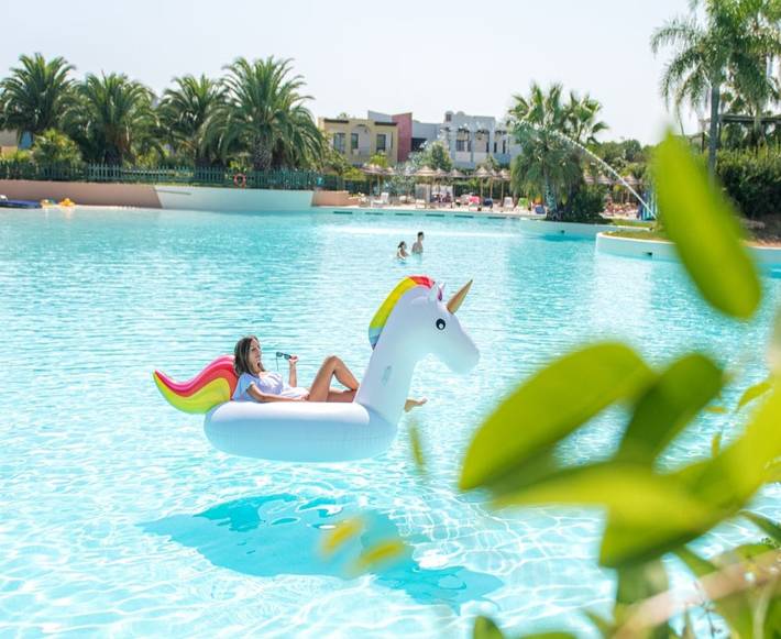 Bungalow für 4 Personen, mit Pool und Garten sowie Balkon, kinderfreundlich in Apulien - 3