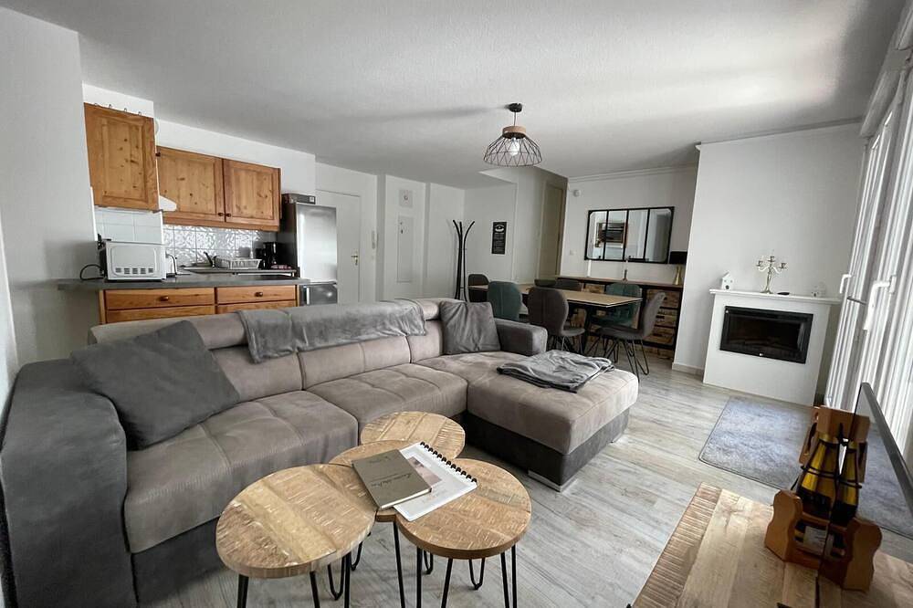 Ganze Wohnung, Super 3-bedroom T4 with large terrace in Brides-les-Bains, Les Trois Vallées