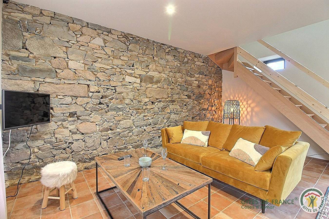 Le Lodge 2 in Perros-Guirec, Rosa Granitküste