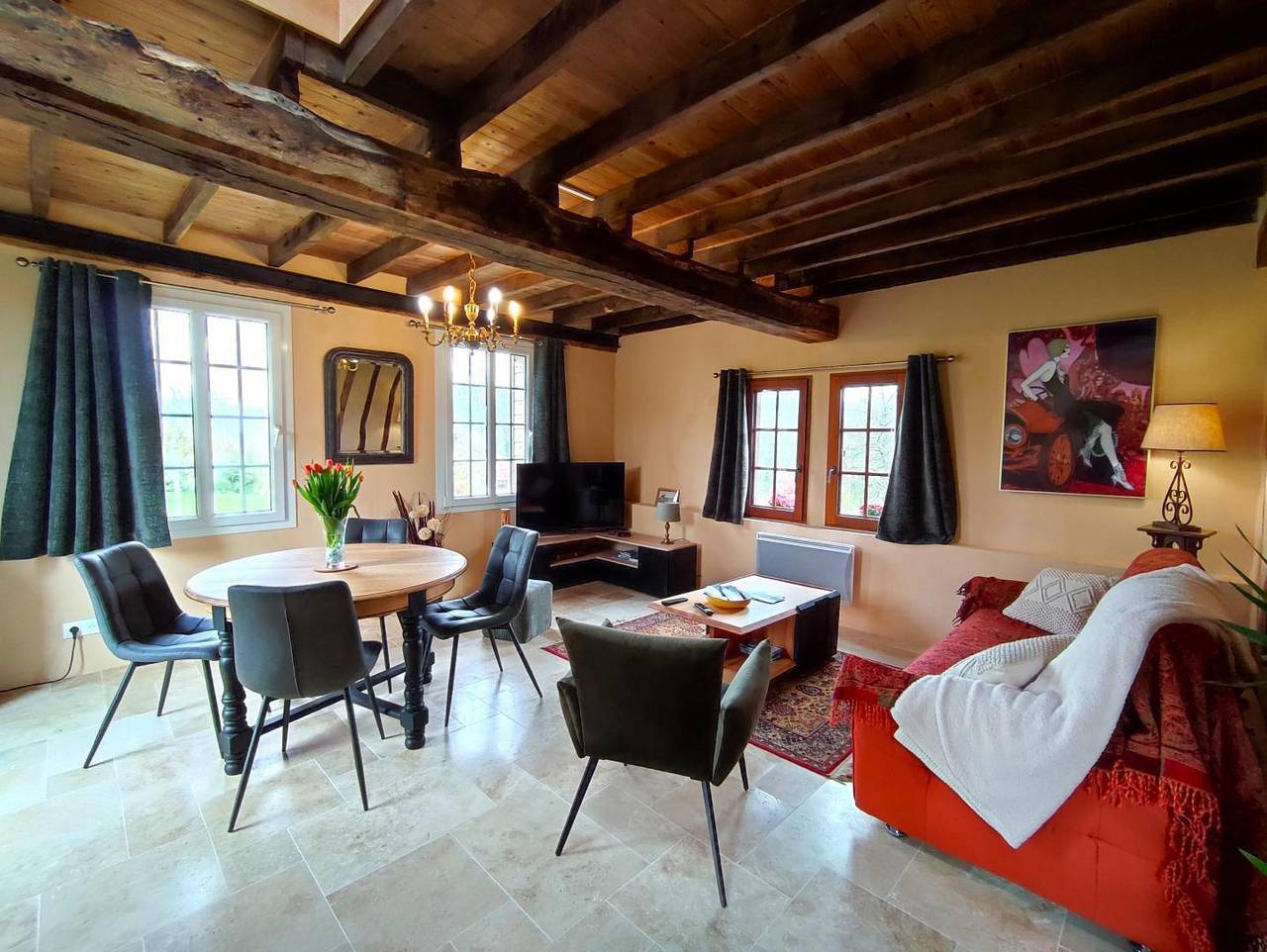 Gîtes de France® - La P'tite Maison de Papito et Mamito in Saint-Martin-du-Bec, Le Havre und Umgebung