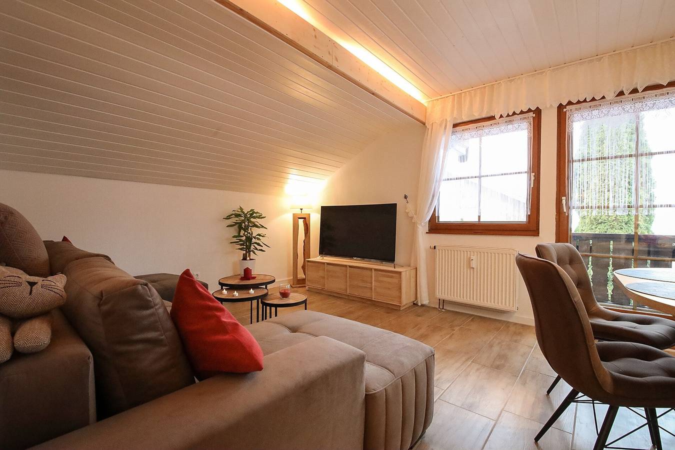 Ganze Wohnung, Apartment 'Ferienidylle Im Ostfeld' mit privater Terrasse, Garten und Wlan in Bad Heilbrunn, Tölzer Land
