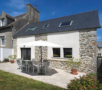 Gîte pour 4 personnes, avec terrasse et jardin à Roscoff