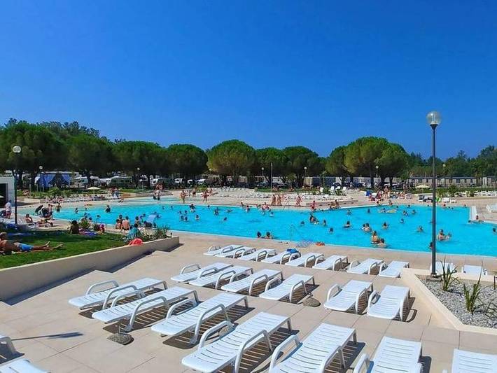 Camping Stella Maris - Tienda de lona y madera 6 personas - Lodgetent Vacaciones in Umag, Region de Umag