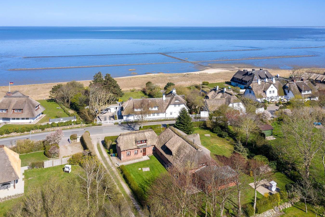 Aalernhüs - südöstliche Haushälfte eines historischen Friesenhauses in Keitum, Sylt (Gemeinde)
