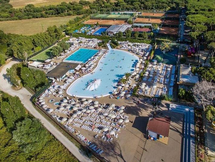 Bungalow für 6 Personen, mit Kinderpool in Rom
