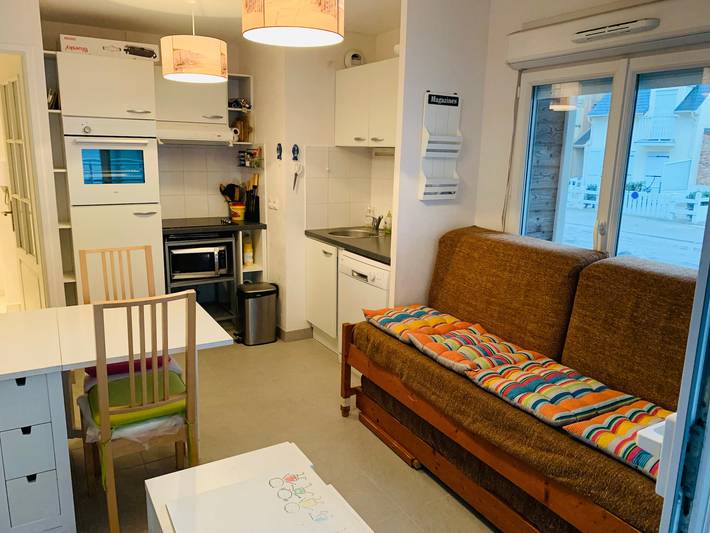 Gîte pour 4 personnes, avec terrasse, animaux acceptés dans Plage Centrale (Fort-Mahon-Plage) - 4