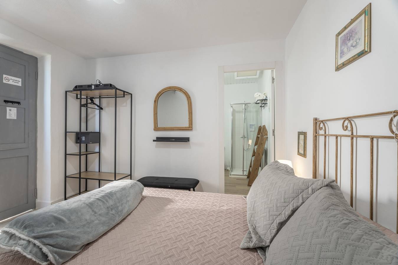 La Palma woning met binnenplaats, gedeeld terras en wifi in Las Cruces, Garachico