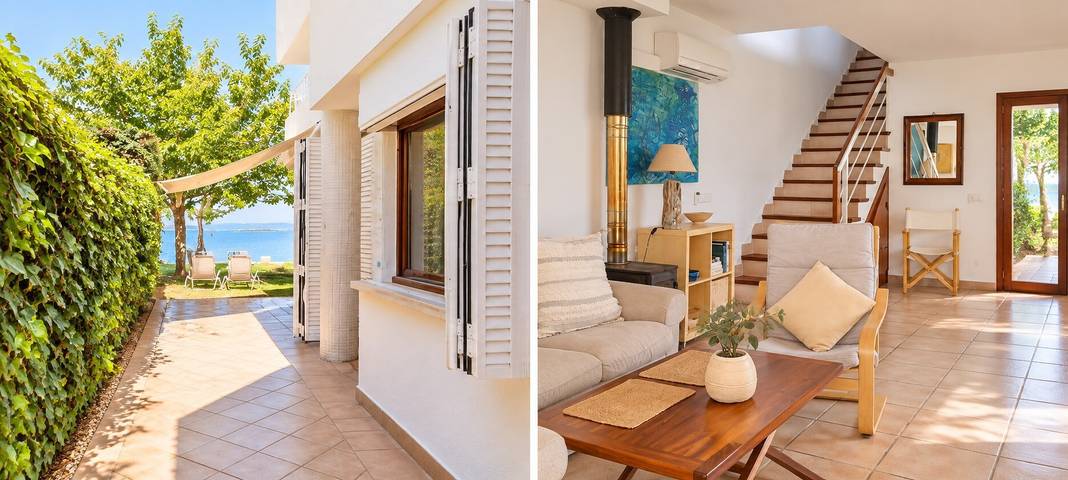 'Villa Mar' direkt am Meer in Marina Manresa, Alcúdia