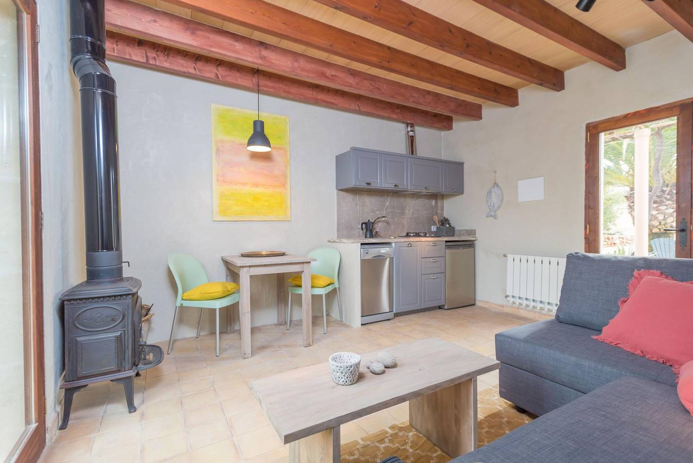 Can Pina - Eco Redonda 2 - Appartement avec piscine partagée à Costitx. Wi-Fi gratuit. in Costitx, Majorque l'intérieur des terres